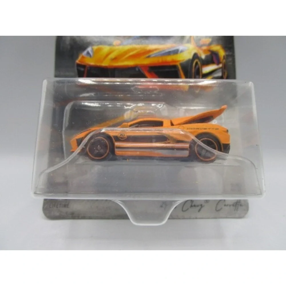 Matchbox 70th Special Edition 2020 Chevy Corvette Orange 1:64 Diecast Car Mattel